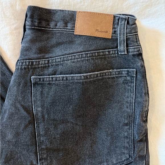 NWT Madewell Women’s Black Straight-Leg Jeans - Baggy Tapered Style - 30 waist - Picture 8 of 13